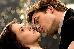 Kristen Stewart and Robert Pattinson get cozy in "Twilight"