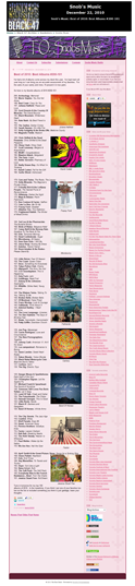 Snob's Music: Best of 2010: Best Albums #200-101