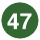 Last Call green circle 47 logo