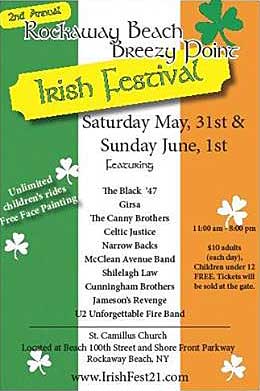 6/1/2014 Queens, NY Rockaway Beach/Breezy Point Irish Festival St. Camillus Church Parking Lot