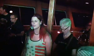 7/10/2014 NYC The Jewel Rocks Off Concert Cruise Johnny Comes a'Courtin with Julie Notwicz