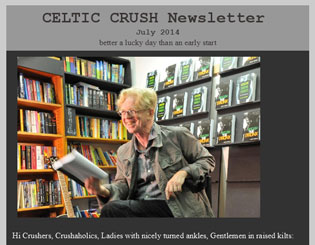 7/18/2014 Celtic Crush July Newsletter