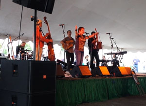 7/19/2014 Berea, OH Cleveland Irish Cultural Festival Eileen Ivers & Immigrant Soul