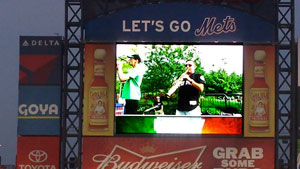 8/1/2014 Queens NYC Citi Field Mets Plaza Big Screen