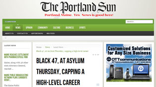 10/20/2014 The Portland Sun Black 47, at Asylum Thursday, capping a high-level career