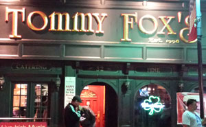 10/30/2014 Bergenfield, NJ Tommy Fox's Arriving