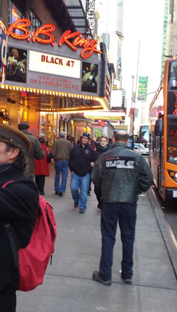 11/15/2014 New York City B.B. King Blues Club & Grill Arriving