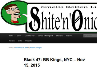 Black 47: BB Kings, NYC – Nov 15, 2015 | Shite'n'Onions