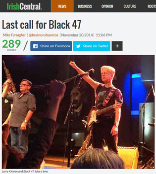 Last call for Black 47 - IrishCentral.com