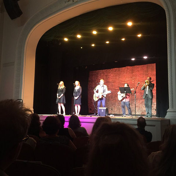 Pierce Turner at Sheen Center Loreto Theater Celebrating the 20th Anniversary of Angela's Ashes Hosted by Joseph O'Connor Sunday, June 26, 2016