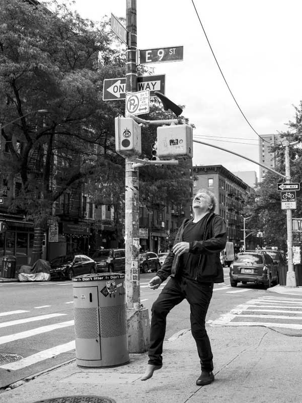 Pierce Turner shoe toss on E 9th St NYC