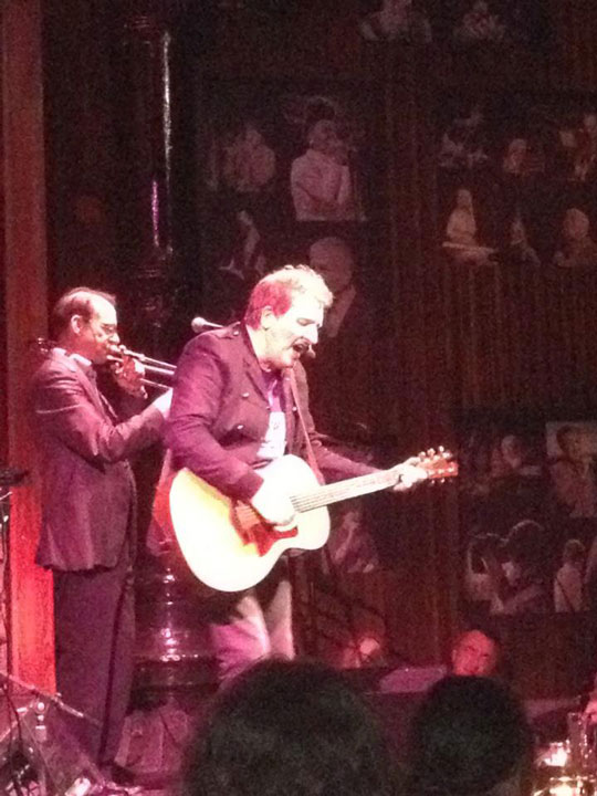 Pierce Turner and Fred Parcells at Joe's Pub