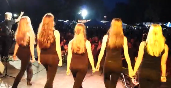 Saturday September 7, 2013 South Buffalo Irish Fest at Cazenovia Park - The Reels (Fermoy Lasses)